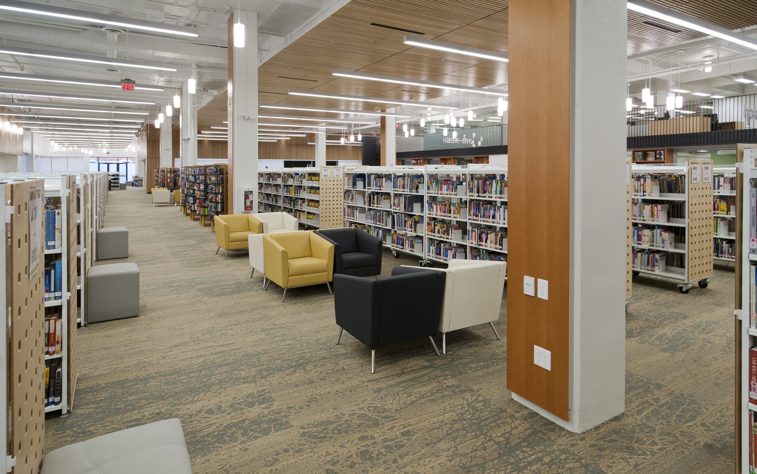 library seating, library furniture, library design, library interior design, library space plans